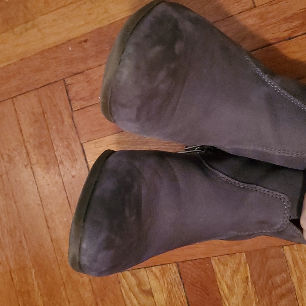 Western style zip-up Frye ankle boot - Picture 3 of 13
